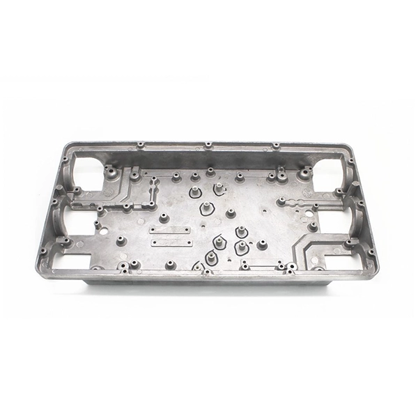 An electrical casing made through die casting, designed specifically for cavity filters 